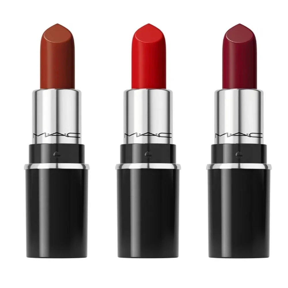 MAC Everyday Luxury Mini Lustreglass Lipstick Trio Holiday Gift Set - Picture 2 of 6